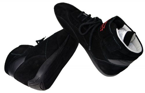 NHRA SFI 3.3/5 RACE SHOES MID TOP RACING SHOES SUEDE BLACK SIZE MENS 14, US $64.99, image 5