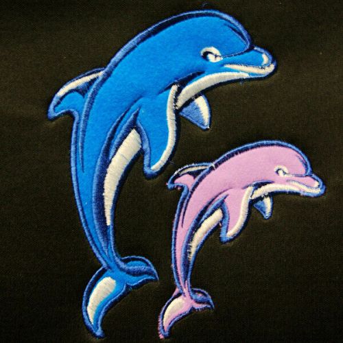 Car Truck SUV Seat Headrest Cover Embroidery Dolphin Design New Uni Size Black, US $8.99, image 7