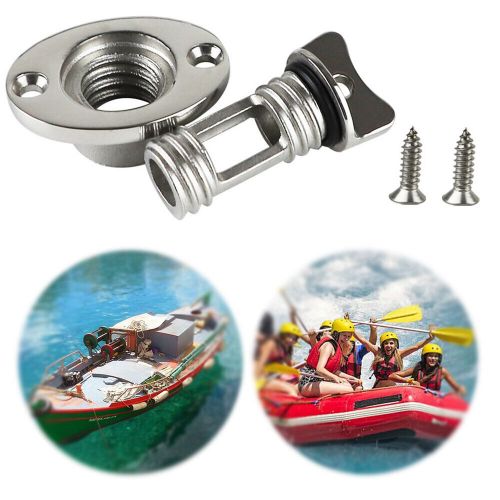 Stainless Steel Marine Drain Plug Screw Type Boat Drain Plug Garboard Drain Plug, US $12.19, image 5