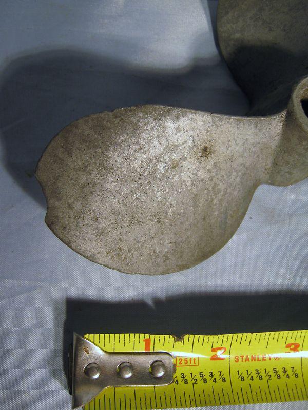 Vintage 3 Blade Aluminum Boat Outboard Propeller For Repair or Decoration, US $12.99, image 2