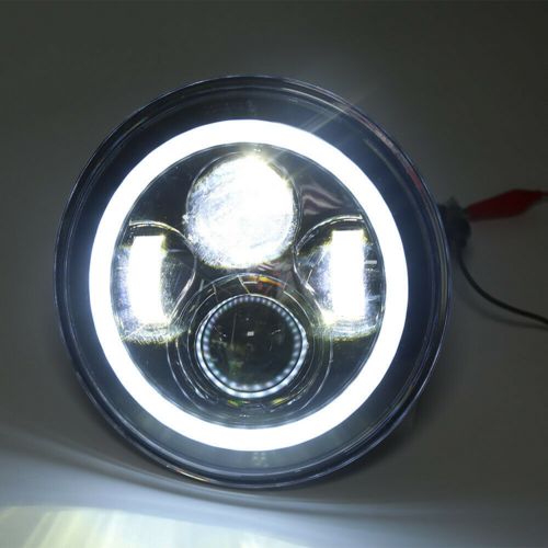 Pair 7" Inch LED Car Headlight Parts Round HI/LO Beam for Chevy Pickup Truck3100, US $127.67, image 13