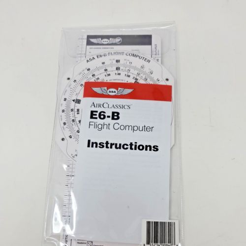 ASA AirClassics E6-B Aviation Pilot Flight Computer Whiz Wheel w/CASE, US $33.99, image 6