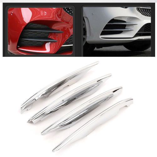 4x Front Fog Light Lamp Cover Trim Molding for Mercedes-Benz A-Class 2019-2020, US $20.11, image 5