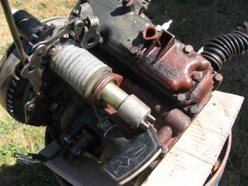 1968 JOHNSON 9.5hp OUTBOARD POWERHEAD w MAGNETO & STARTER MQ-14D Evinrude vtg, US $125.00, image 2