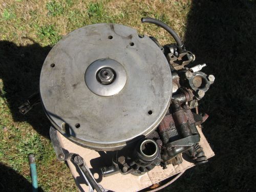 1968 JOHNSON 9.5hp OUTBOARD POWERHEAD w MAGNETO & STARTER MQ-14D Evinrude vtg, US $125.00, image 7