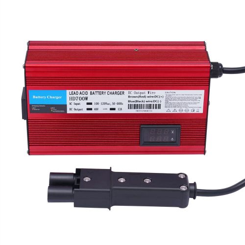 48 Volt 12Amp Golf Cart Charger for G19-G22-"Barrel" 2 Pin Style Plug Motorbikes, US $81.01, image 9