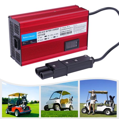 48 Volt 12Amp Golf Cart Charger for G19-G22-"Barrel" 2 Pin Style Plug Motorbikes, US $81.01, image 13