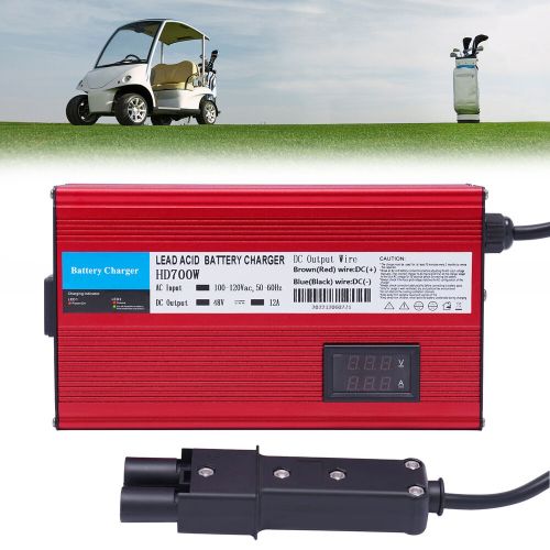 48 Volt 12Amp Golf Cart Charger for G19-G22-"Barrel" 2 Pin Style Plug Motorbikes, US $81.01, image 15