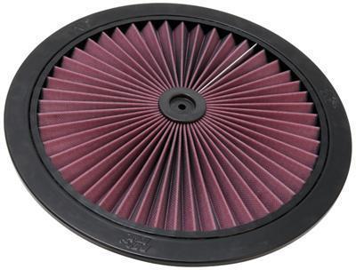 K&n 66-1601 air filter top plate x-stream 16" diameter round ea