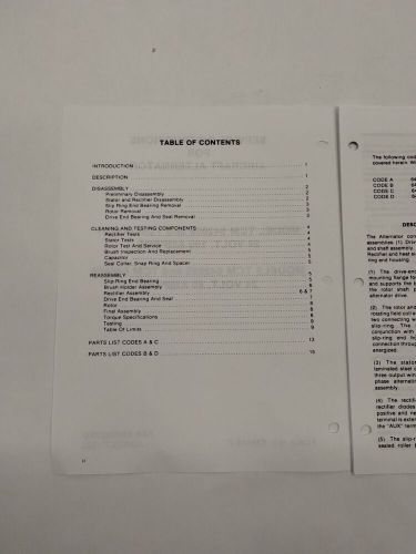 Aircraft Alternator Model TCM 642056 & TCM 646491 24 Volt, 100 Ampere Service, US $12.95, image 13