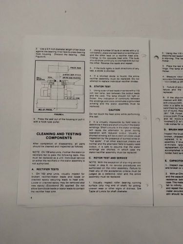 Aircraft Alternator Model TCM 642056 & TCM 646491 24 Volt, 100 Ampere Service, US $12.95, image 17