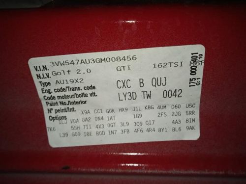 Display screen,5g0919605h 2016 golf gti sku#3897179