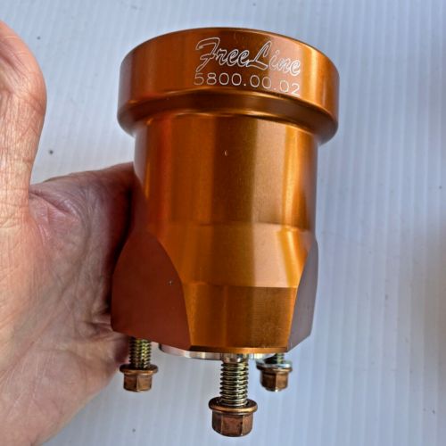 Freeline MRP team 50 mm x 90mm machined gold anodized Hubs NEW, US $99.00, image 6