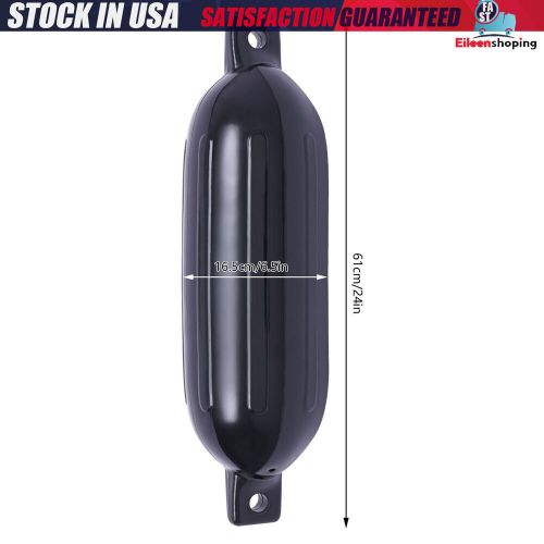 4 Pcs Boat Fenders PVC Yachts Canoes Dock Bumper Shield Protection 6.5" x 24", US $54.46, image 19