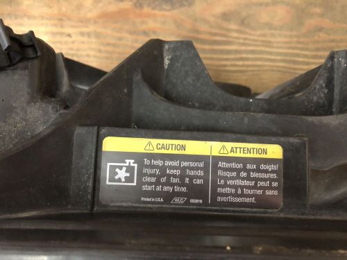 08 09 10 11 12 13 GM TAHOE YUKON SIERRA ESCALADE ENGINE RADIATOR FAN OEM B6, US $85.00, image 7