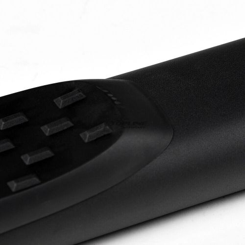 Topline for 2002-2009 dodge ram quad cab 5&#034; oval side step nerf bars - matte blk