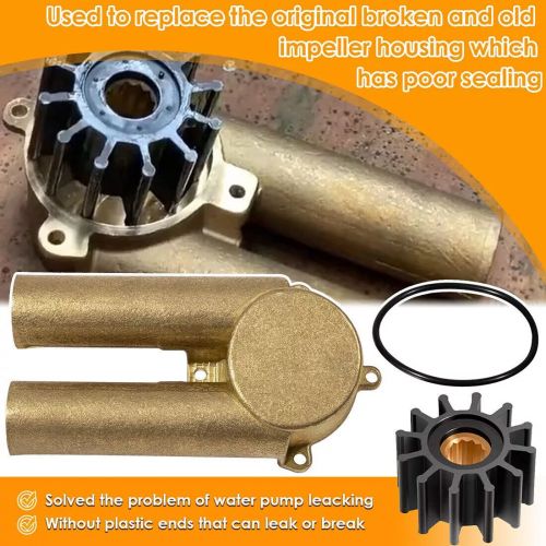 3858115 Raw Water Sea Pump Impeller Housing For Volvo Penta V6,V8 Prior-2005, US $98.60, image 2