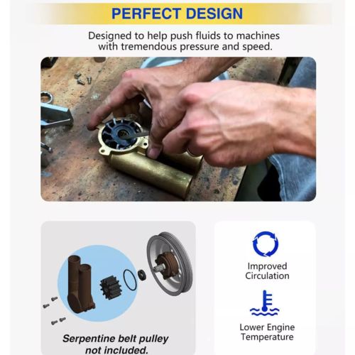 3858115 Raw Water Sea Pump Impeller Housing For Volvo Penta V6,V8 Prior-2005, US $98.60, image 16