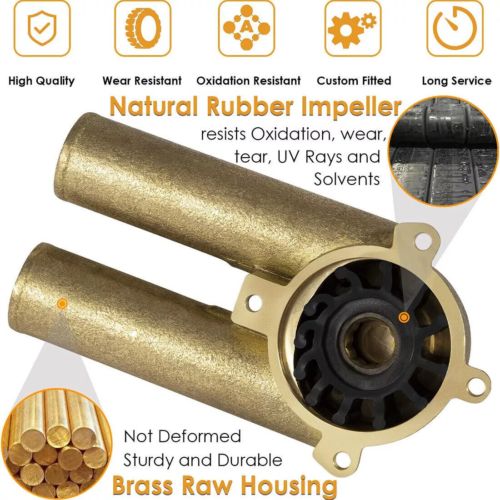 3858115 Raw Water Sea Pump Impeller Housing For Volvo Penta V6,V8 Prior-2005, US $98.60, image 20