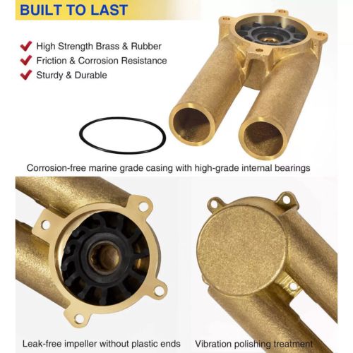 3858115 Raw Water Sea Pump Impeller Housing For Volvo Penta V6,V8 Prior-2005, US $98.60, image 21