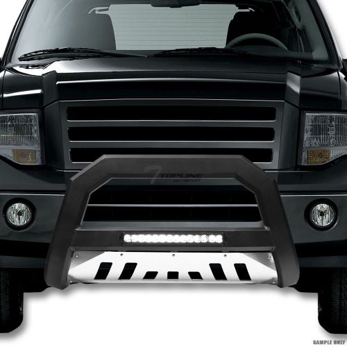 Topline For 2006-2008 Ram 1500 AVT Aluminum LED Bull Bar Guard - Mate Black/Skid, US $170.00, image 3