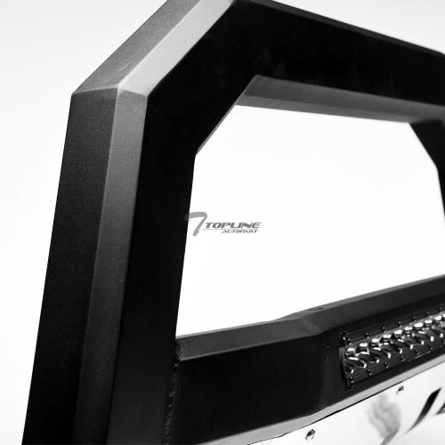 Topline For 2006-2008 Ram 1500 AVT Aluminum LED Bull Bar Guard - Mate Black/Skid, US $170.00, image 6