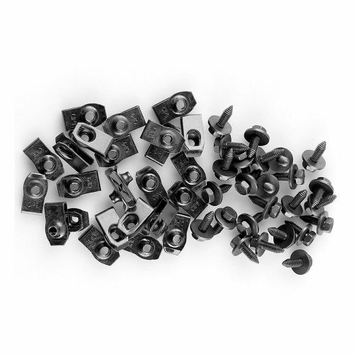 Car Body Screw Fender Bumper U-Nut Clips Retainer Gasket Fastener Metal 50X US, US $16.99, image 4