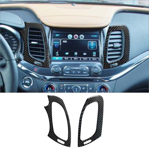 Car Interior Center Air Vent Cover Trim For Chevrolet Impala Vinyl Carbon Fiber, US $38.46, image 10