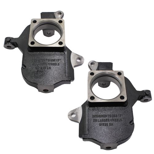For 1999-09 Chevy Silverado GMC Sierra 1500HD 2500HD Pair Front 2" Drop Spindles, US $159.23, image 4