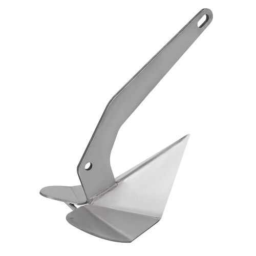 Wing Boat Anchor 18lb for 25-40ft Boats Non-Hinged Plow Delta Stainless Steel, US $113.36, image 9