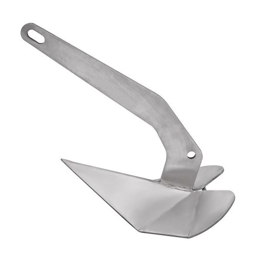 Wing Boat Anchor 18lb for 25-40ft Boats Non-Hinged Plow Delta Stainless Steel, US $113.36, image 11
