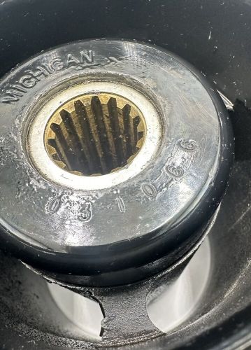 Michigan Wheel 14.25R21Al Black *Cupped* (031066) Printed On Part READ!, US $29.99, image 8