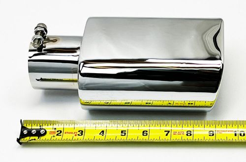Exhaust Tip 2.25" Inlet 5.50 X 3.00" Outlet 9.00" Long WCHR55009-225-BOSS-SS Rol, US $44.00, image 6