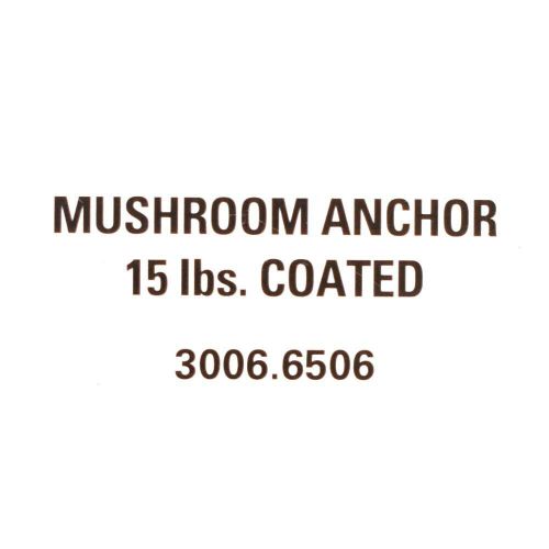 Extreme Max Boat Mushroom Anchor 3006.6506 | 15 LB Coated Black, US $49.45, image 2