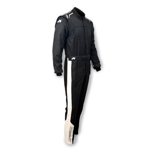 Impact Racing 24232310 Racer 2.4 Driving Suit - Two Layer, Black, Small, US $749.95, image 2