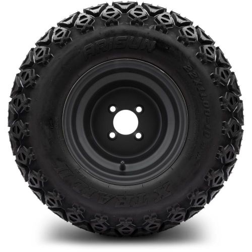 MODZ 10" Stamped Steel Golf Cart Wheels and Tires (22x11-10) Set of 4, US $587.95, image 4