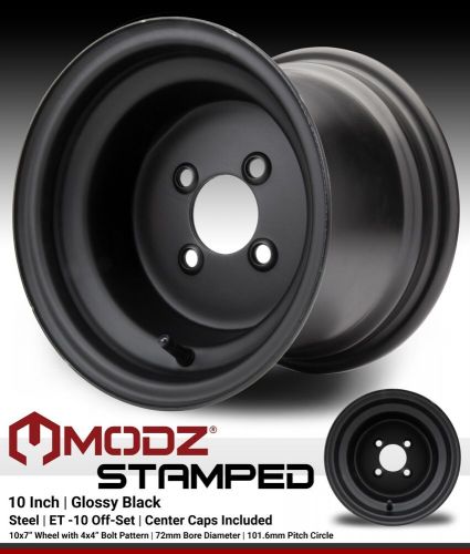MODZ 10" Stamped Steel Golf Cart Wheels and Tires (22x11-10) Set of 4, US $587.95, image 5