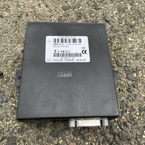 ✅MERCEDES VOICE RECOGNITION CONTROL MODULE W220 S430 S500 A 220 820 7626 #️⃣Y04, US $20.00, image 12