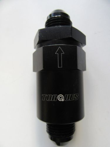 AN 8 (AN8) Black Anodised Billet Fuel Filter 100 Micron, US $, image 2