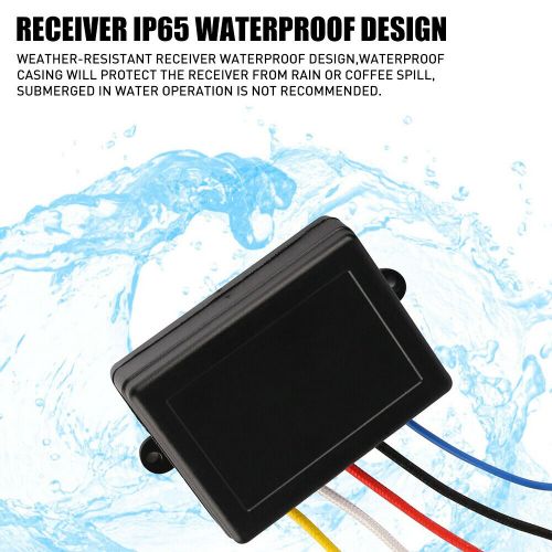 Wireless Winch Remote Control Handset Easy To Install 150ft 12 Volt Blue For ATV, US $18.99, image 8