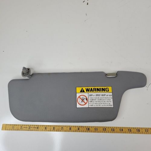 2004-2006 Hyundai Accent Driver Side Sun Visor Gray OEM, US $29.99, image 2