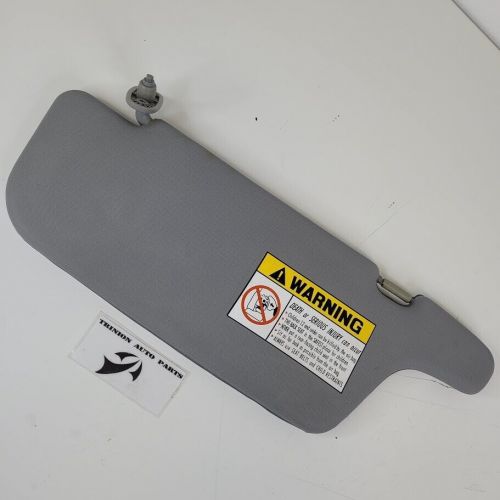 2004-2006 Hyundai Accent Driver Side Sun Visor Gray OEM, US $29.99, image 4