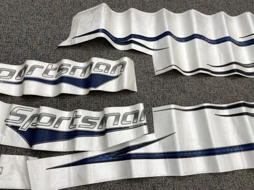 G3 SPORTSMAN 160 / 170 DECAL SET OF (4) 73405424 BLUE / BLACK / GRAY MARINE BOAT, US $99.95, image 5