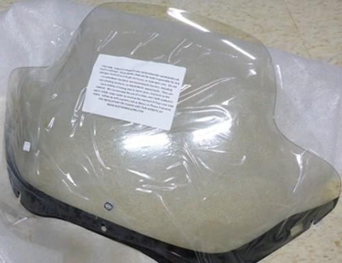 Harley davidson 15" light smoke wind splitter road glide windshield