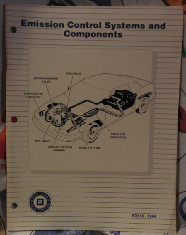Gm,emission,control,systems,components,manual,book,station