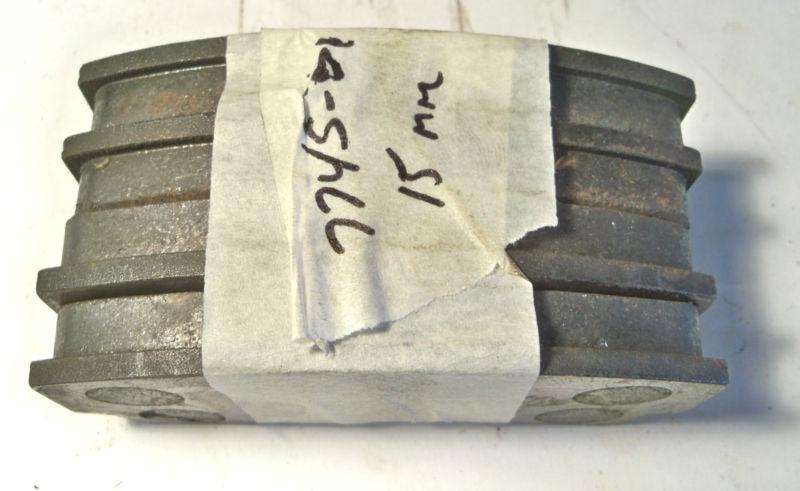 Alcon h type rear brake pads pfc 7745-01-16  15mm remaining arca  nascar