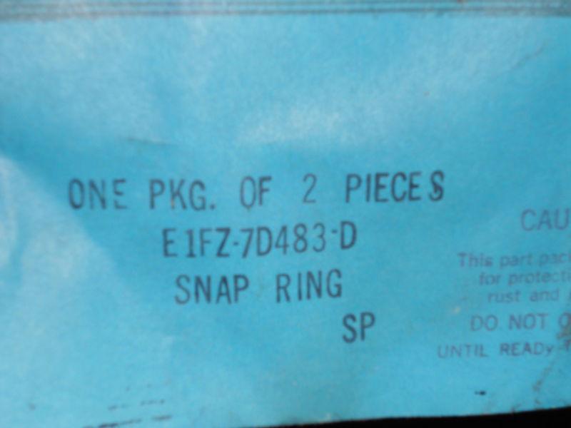 Nos 1983 - 1989 ford atx automatic trans clutch pressure plate snap ring e1fz-d