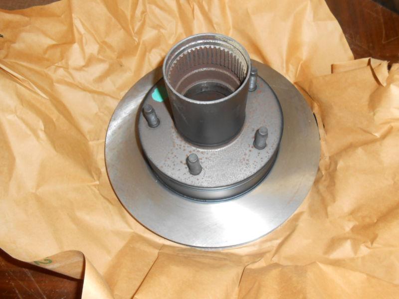 Nos.  1993-96 ford f-150 front rotor & hub f3tz-1102-aa. oem