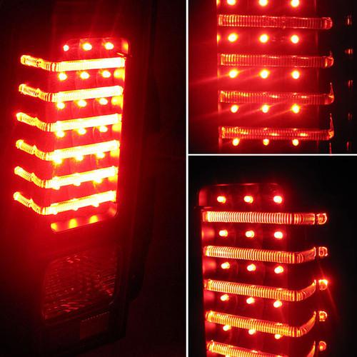 Find 20062009 Hummer H3 Smoke LED SMD Tail Lamp Brake+Turn Signal