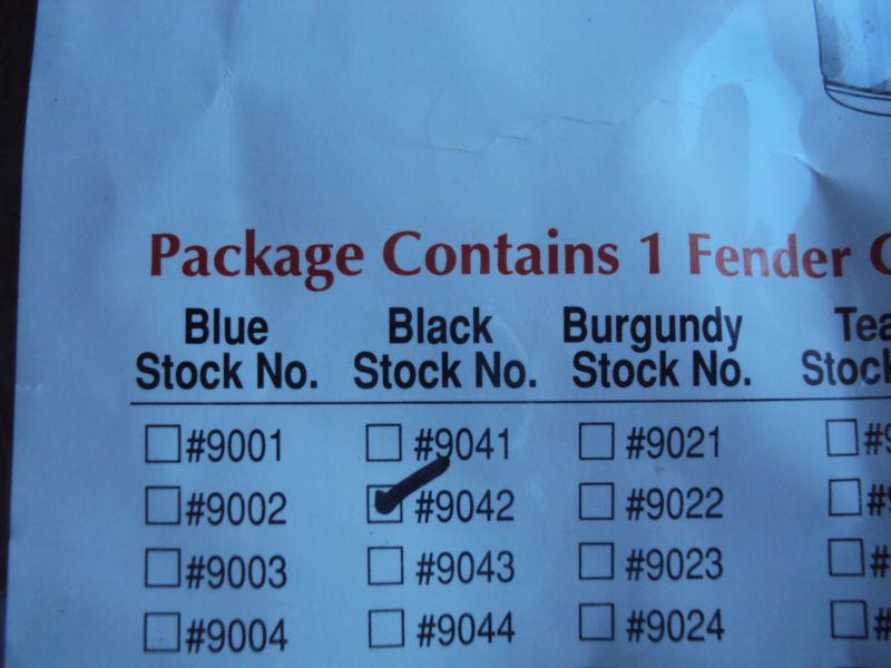 Taylor Made Products Premium Boat Fender Cover BlackTaylor Tux #9042 , US $18.95, image 3